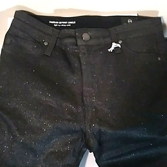 NWT AG FARRAH SKINNY ANKLE JEAN IN LUMINOUS GUNMETAL. A Must Have! - Picture 8 of 13